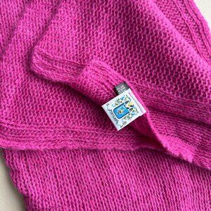 Large Pink - 100% cashmere Scarf - Portolano